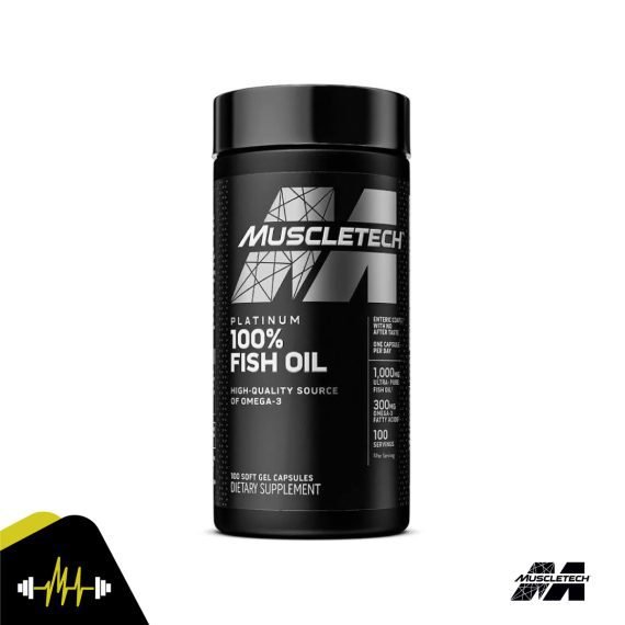 MUSCLETECH PLATINUM 100% FISCHOIL 100TABL